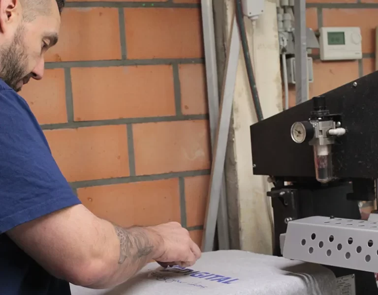 Professionele bedrukking van textiel bij digitale drukkerij TM Digtial in Stabroek